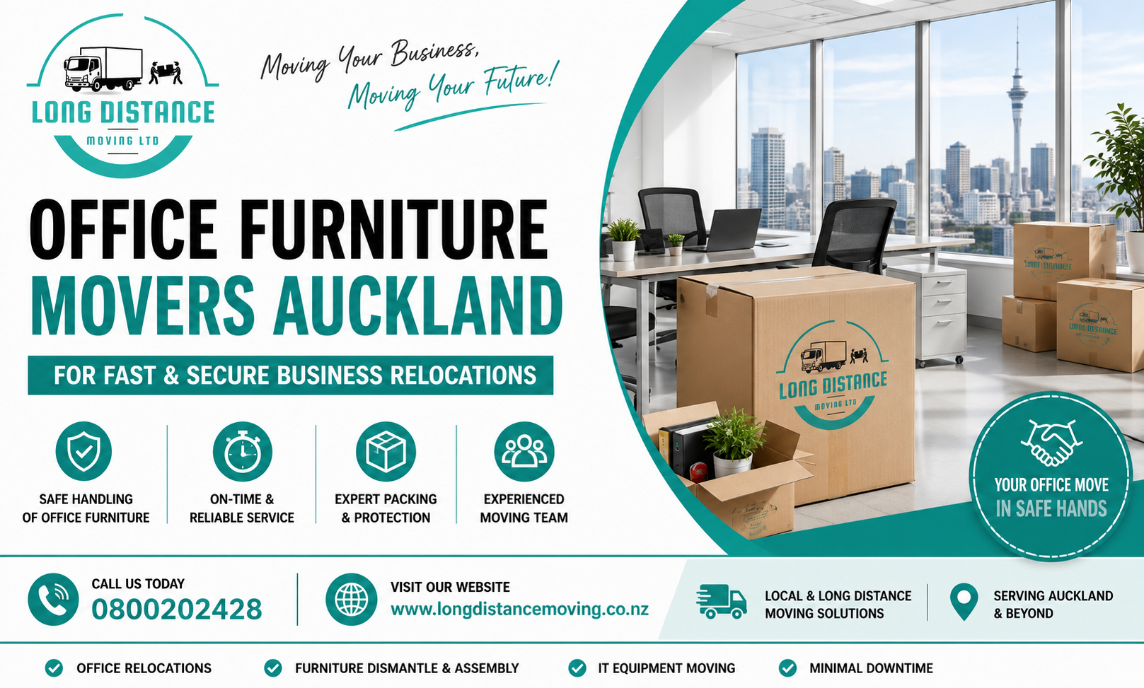 office furniture movers Auckland