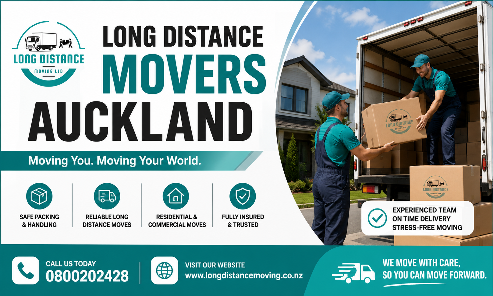 Long Distance Movers Auckland | Reliable Moving Experts